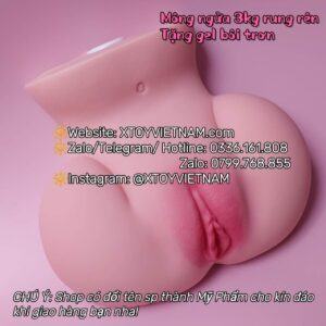 Alternative view of [MÃ 013] MÔNG SILICONE NGUYÊN KHỐI NGỬA 3KG