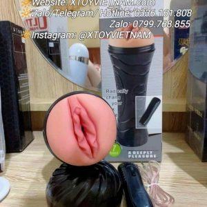 Alternative view of [MÃ 018] ÂM ĐẠO GIẢ ĐÈN PIN RUNG 7 CHẾ ĐỘ