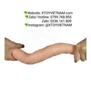 Alternative view of [Mã 024] Dương Vật 2 Đầu Silicone Siêu Mềm