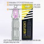 [MÃ 284] BAO ĐÔN SILICONE CÓ RUNG Ở ĐẦU