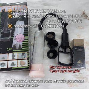 Alternative view of [ MÃ 124] COMBO MÁY TẬP KÉO TAY + 1 LỌ TITAN GOLD