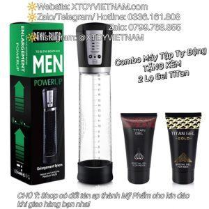[ MÃ 125] COMBO MÁY TẬP TỰ ĐỘNG + 2 LỌ TITAN GOLD