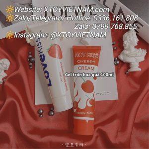 [MÃ 114] GEL BÔI TRƠN HOA QUẢ 100 ML