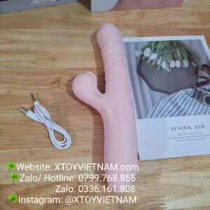 Alternative view of [ Mã 133] Dương Vật Rung Thụt Mút Nhiều Chế Độ