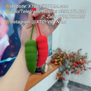 Alternative view of [MÃ 225] TRỨNG RUNG NGỤY TRANG QUẢ ỚT