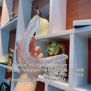 Alternative view of [ Mã 200] Dương Vật 2 Đầu Silicone Nhỏ