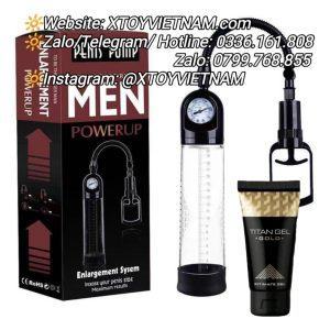 [MÃ 266] COMBO MÁY TẬP KÉO TAY ĐỒNG HỒ + 1 LỌ TITAN GOLD