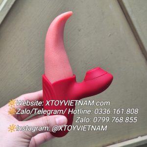 Alternative view of [MÃ 300] Lưỡi liếm kèm nhánh bú mút