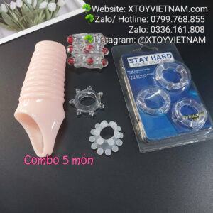 [Mã 352] Combo 5 Món ( 1 Set Vòng + 4 Khúc Bi Các Loại)