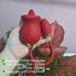 [Mã 371] Hoa Hồng 2 Đầu Rung Liếm