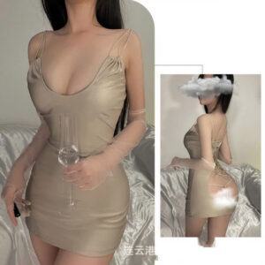 Alternative view of [Mã 388] Bộ váy áo choàng quyến rũ (Sao chép)