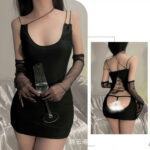 [Mã 388] Bộ váy áo choàng quyến rũ (Sao chép)