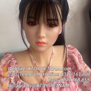 Alternative view of [ Mã 420] Búp Bê Tình Yêu 1m60cm - 40kg Có Rung Có Rên Thụt Co Bóp Tóc Cấy